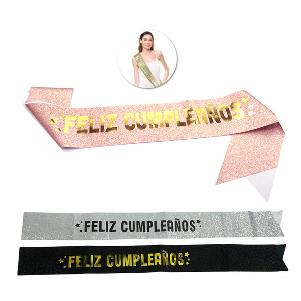 BANDA FELIZ CUMPLEAÑOS MIRELLADA