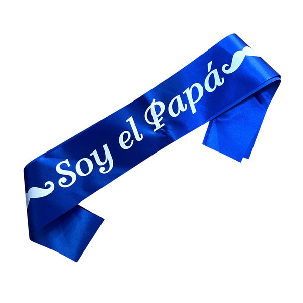 BANDA SOY EL PAPÁ BABY SHOWER