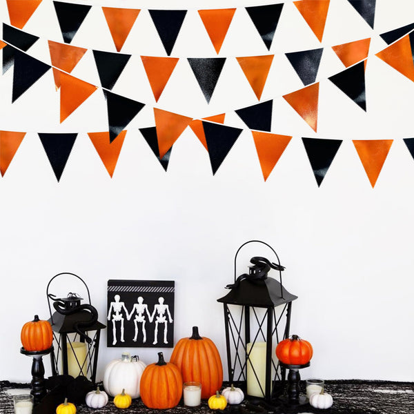 BANDERÍN REUTILIZABLE PLÁSTICO HALLOWEEN 10 METROS