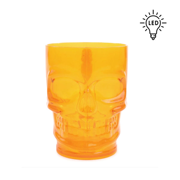 COPA SHOT LUZ LED CALABERA HALLOWEEN