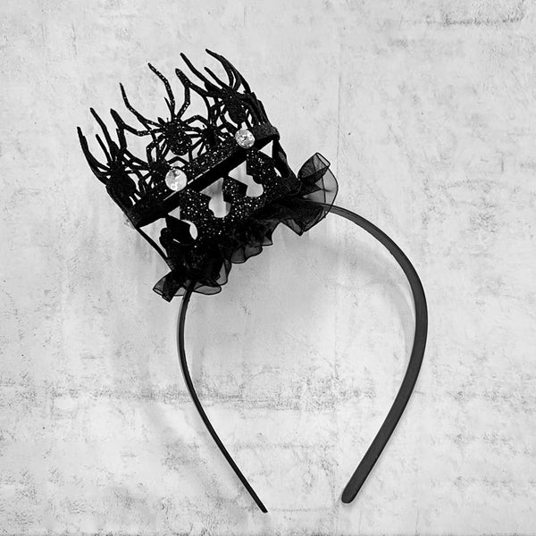 DIADEMA CORONA ARAÑA HALLOWEEN