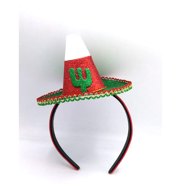 DIADEMA SOMBRERO MEXICANO