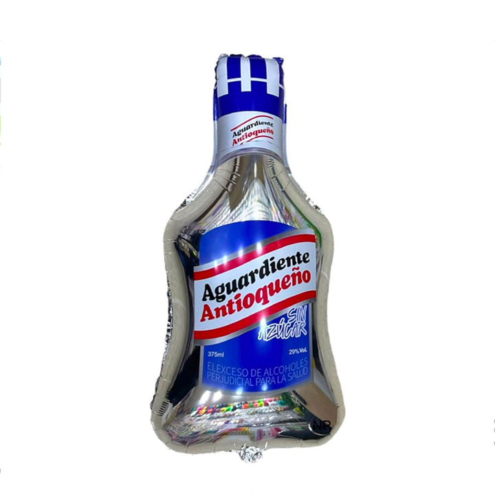 globo metalizado aguardiente antioqueño