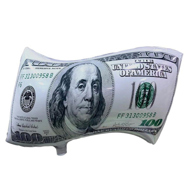 GLOBO METALIZADO BILLETE CIEN DOLARES