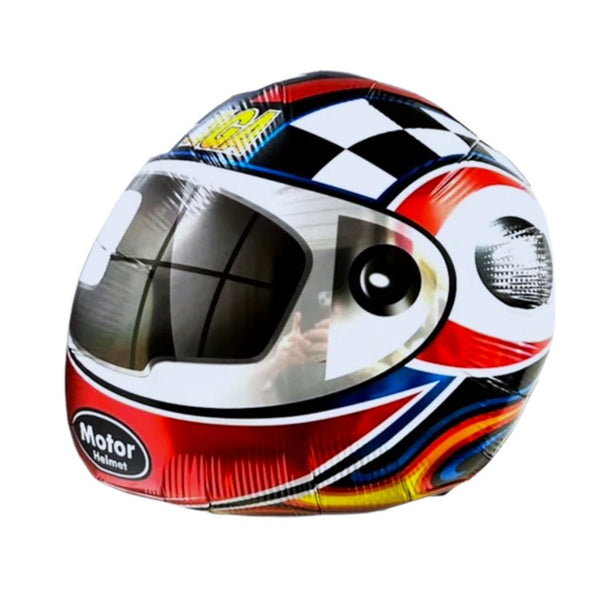 GLOBO METALIZADO CASCO MOTO