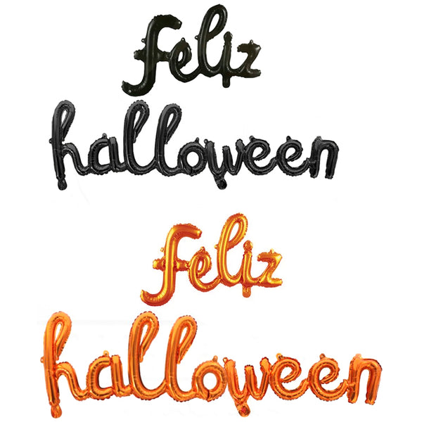 globos metalizados feliz halloween