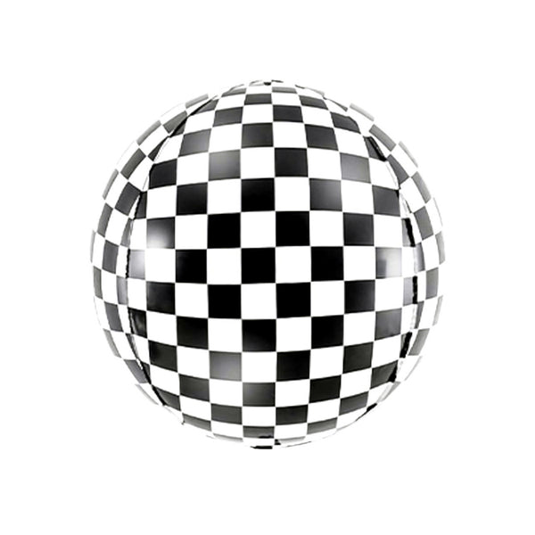 GLOBO METALIZADO ORBIT CUADROS CARRERA
