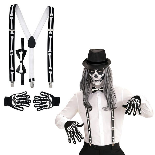 kit de accesorios de esqueleto para halloween