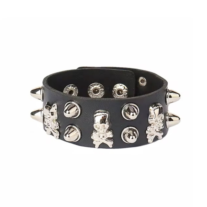 pulsera de taches punk para halloween