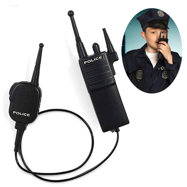 RADIO POLICIA ACCESORIO HALLOWEEN