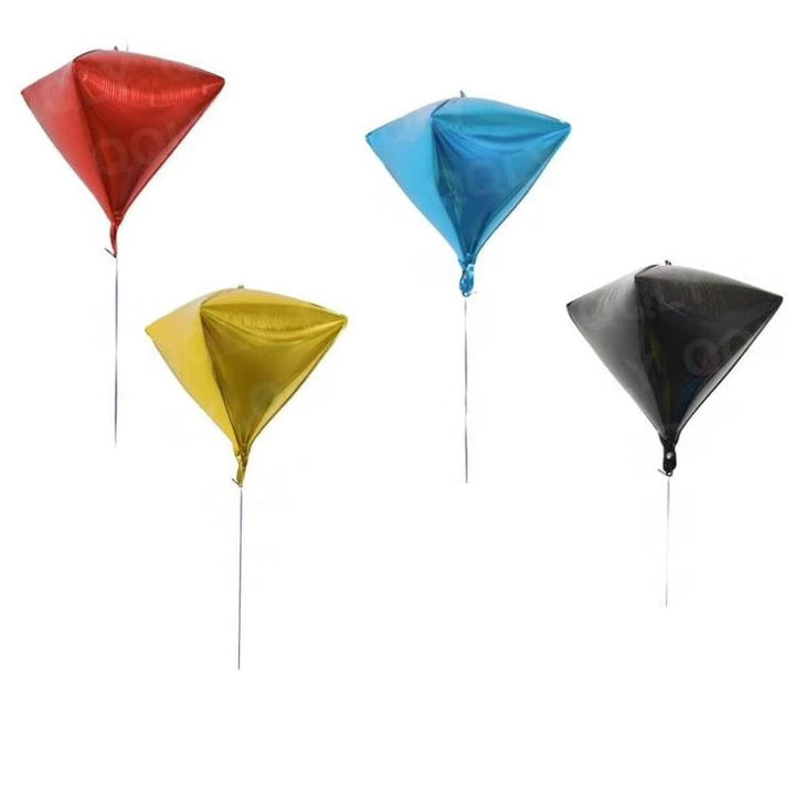 globos metalizados forma triangular