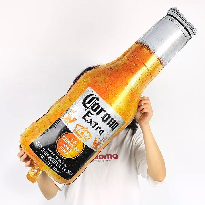 globo metalizado grande cerveza corona