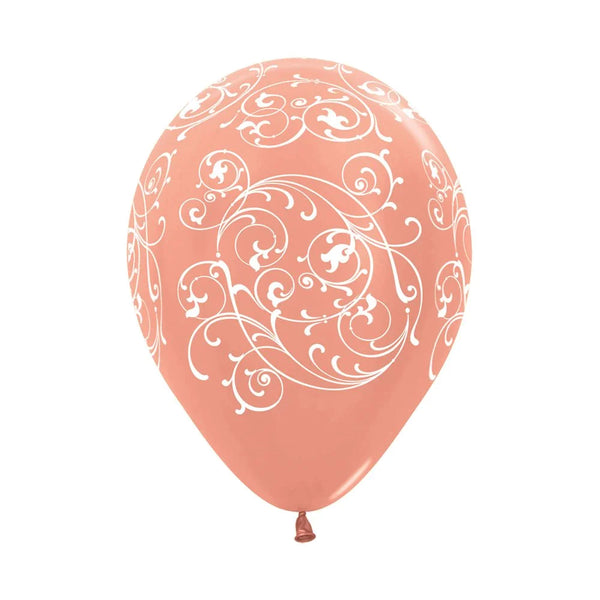 Globo Filigree M Rosado