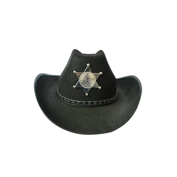 sombrero de vaquero negro