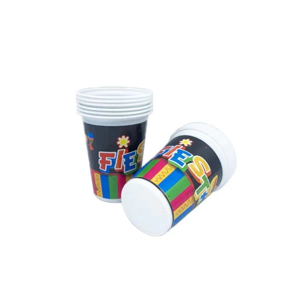 vaso para fiesta mexicana